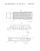 Round cotton module transport diagram and image