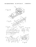 Round cotton module transport diagram and image