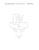 Single Piece Water Over Air Intercooler for a Reciprocating Air Compressor diagram and image