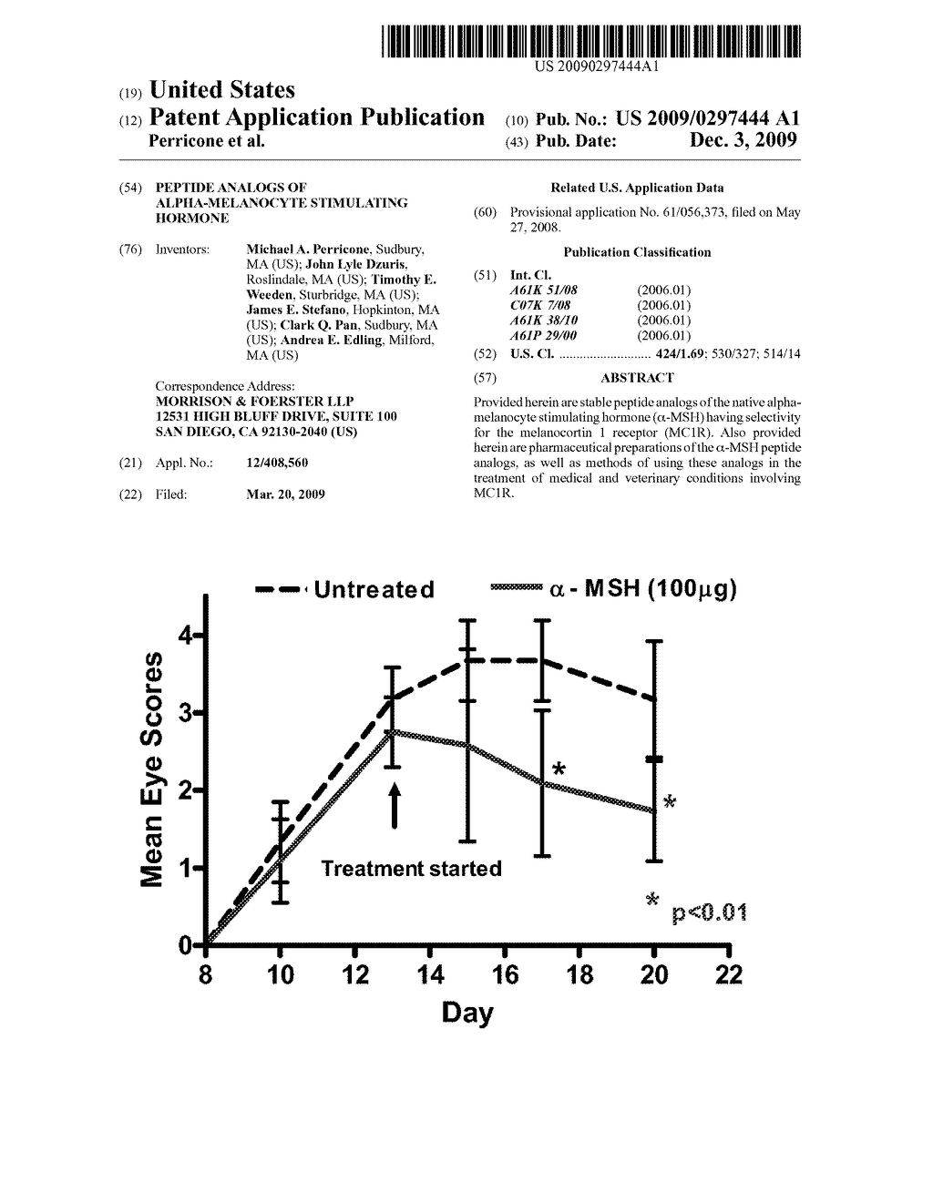 PEPTIDE ANALOGS OF ALPHA-MELANOCYTE STIMULATING HORMONE - diagram, schematic, and image 01