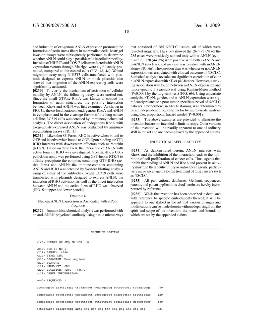 NON-SMALL CELL LUNG CANCER-RELATED GENE, ANLN, AND ITS INTERACTION WITH RhoA - diagram, schematic, and image 26