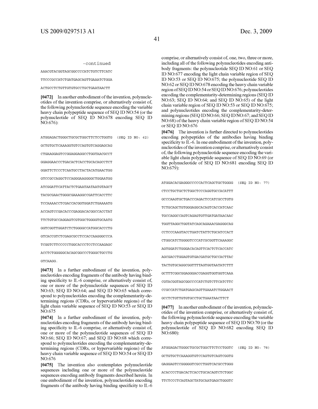 ANTIBODIES TO IL-6 AND USE THEREOF - diagram, schematic, and image 62