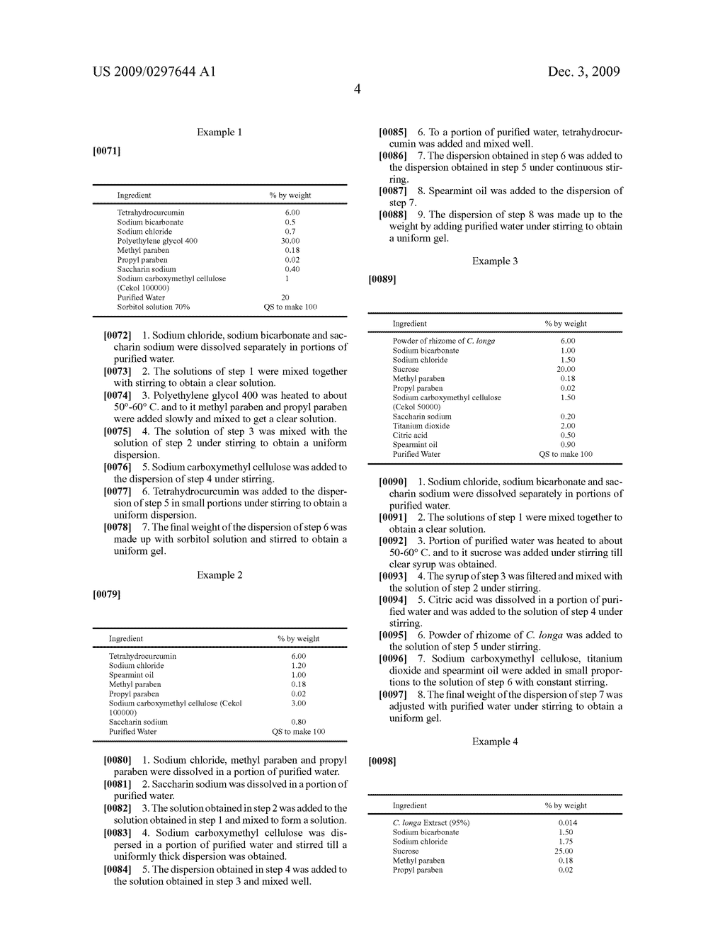 HERBAL COMPOSITIONS FOR THE TREATMENT OF DISEASES OF THE ORAL CAVITY - diagram, schematic, and image 05