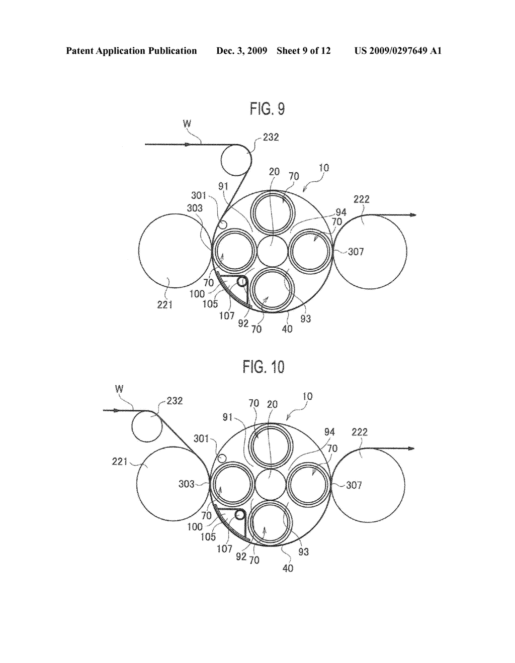 SHEET FILM FORMING ROLL, SHEET FILM CASTING APPARATUS, FINE PATTERN TRANSFERRING APPARATUS AND SHEET FILM - diagram, schematic, and image 10