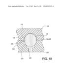 TWO-STAGE REACTION INJECTION MOLDED GOLF BALL diagram and image