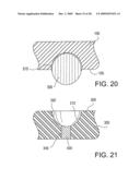 TWO-STAGE REACTION INJECTION MOLDED GOLF BALL diagram and image