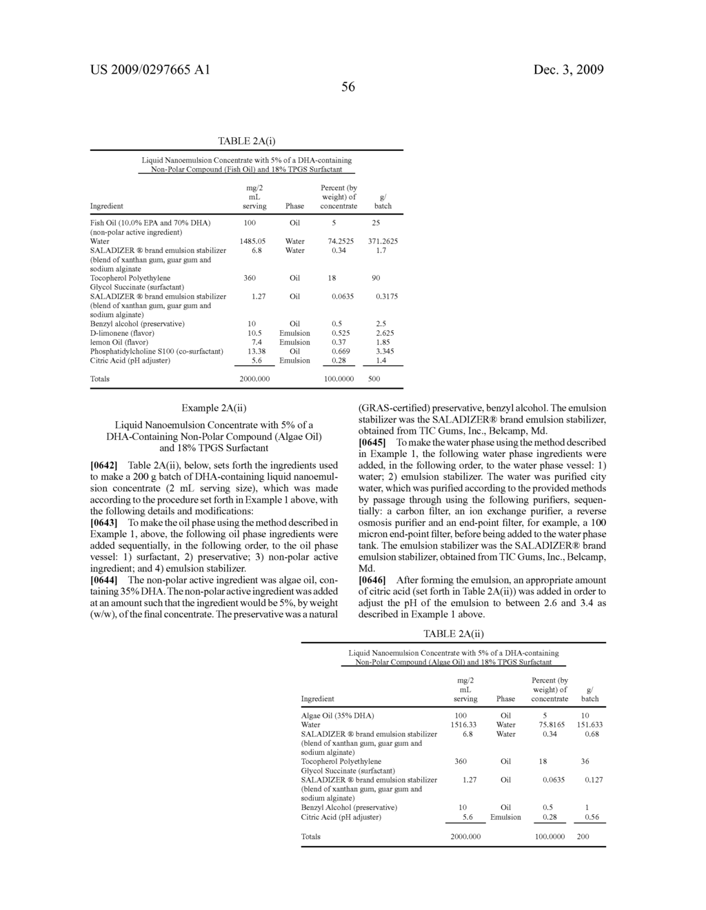 Compositions containing non-polar compounds - diagram, schematic, and image 58