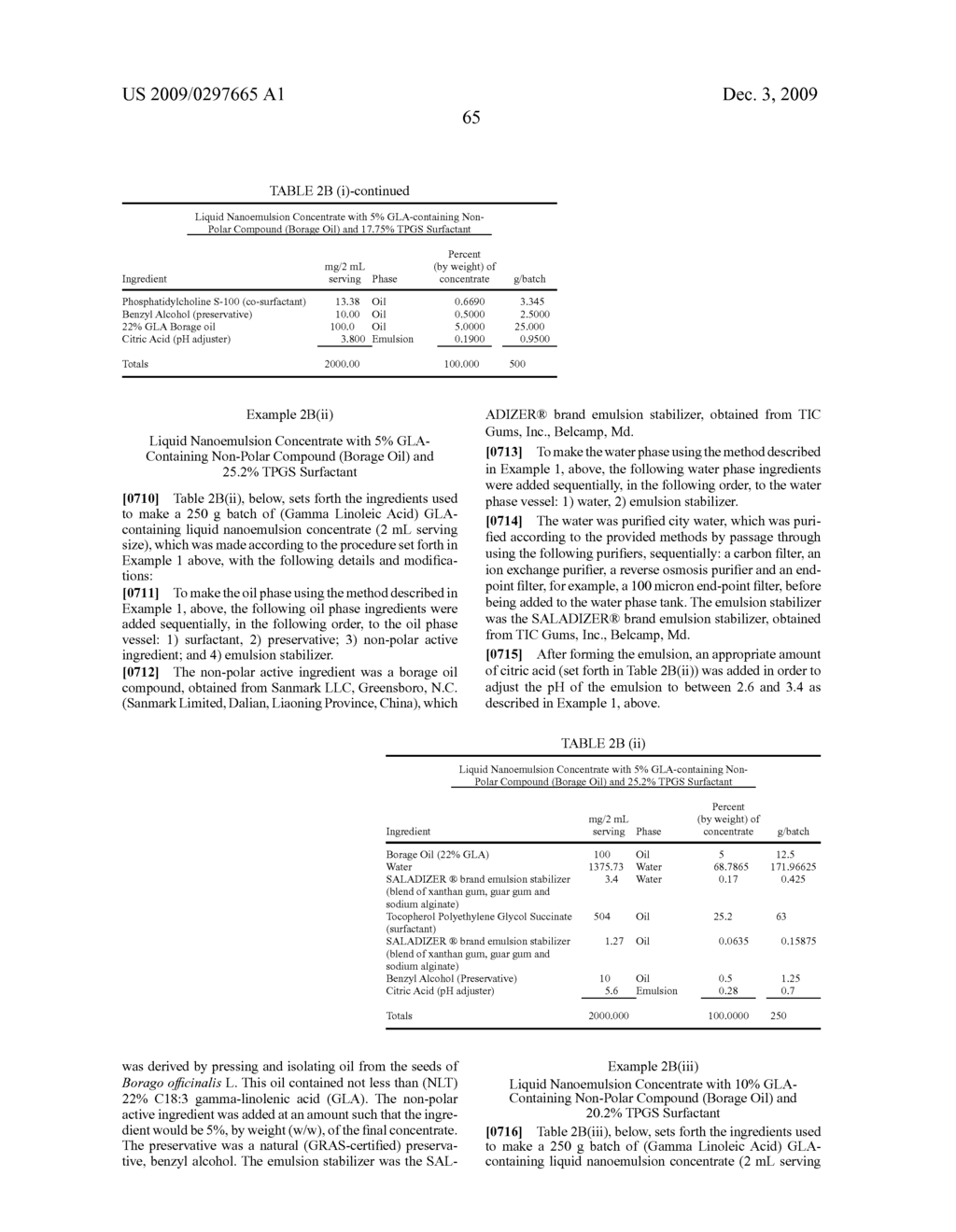 Compositions containing non-polar compounds - diagram, schematic, and image 67