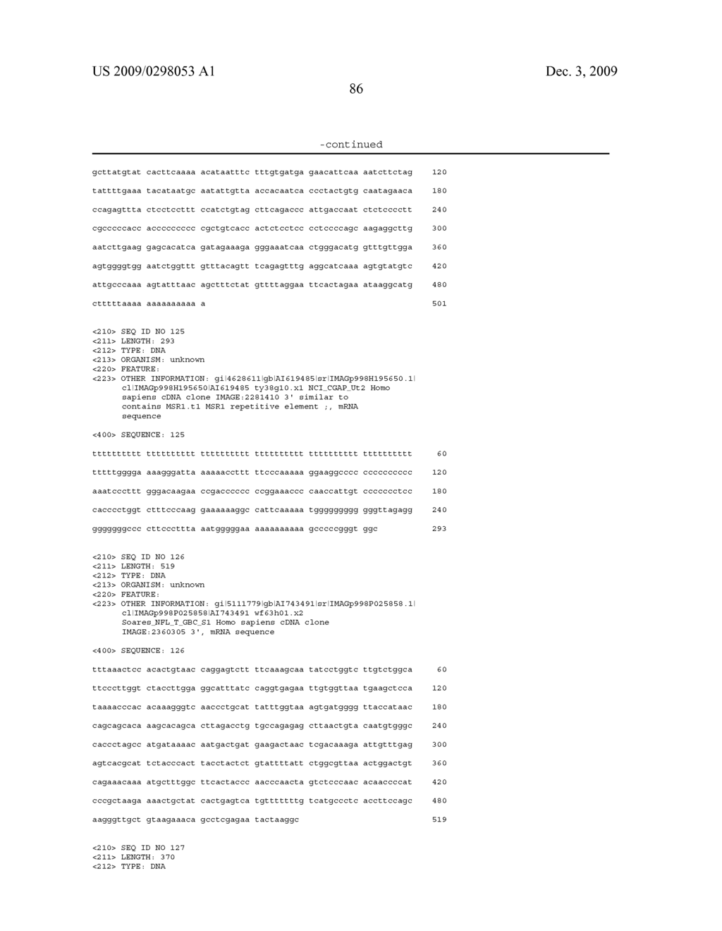 Use of novel biomarkers for detection of testicular carcinoma in situ and derived cancers in human samples - diagram, schematic, and image 98