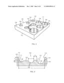 CELL CULTURE APPARATUS HAVING DIFFERENT MICRO-WELL TOPOGRAPHY diagram and image