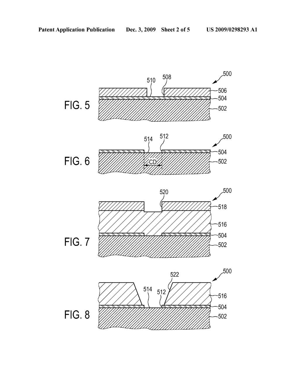 Etching with Improved Control of Critical Feature Dimensions at the Bottom of Thick Layers - diagram, schematic, and image 03