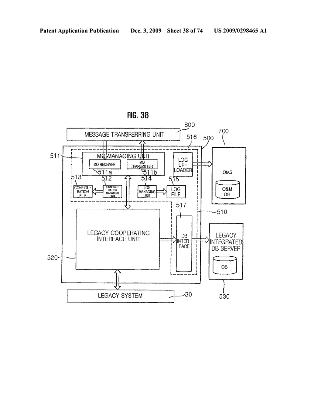 LEGACY COOPERATION DEVICE AND PROCESSING METHOD - diagram, schematic, and image 39