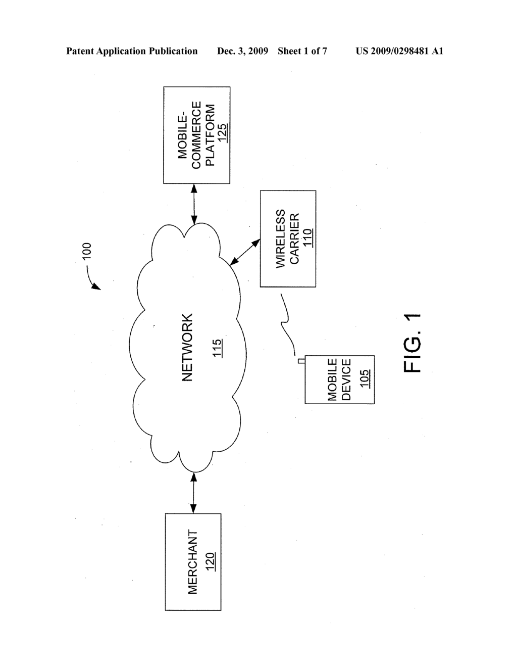 METHOD AND SYSTEM FOR SENDING MARKETING MESSAGES TO MOBILE-DEVICE USERS FROM A MOBILE-COMMERCE PLATFORM - diagram, schematic, and image 02