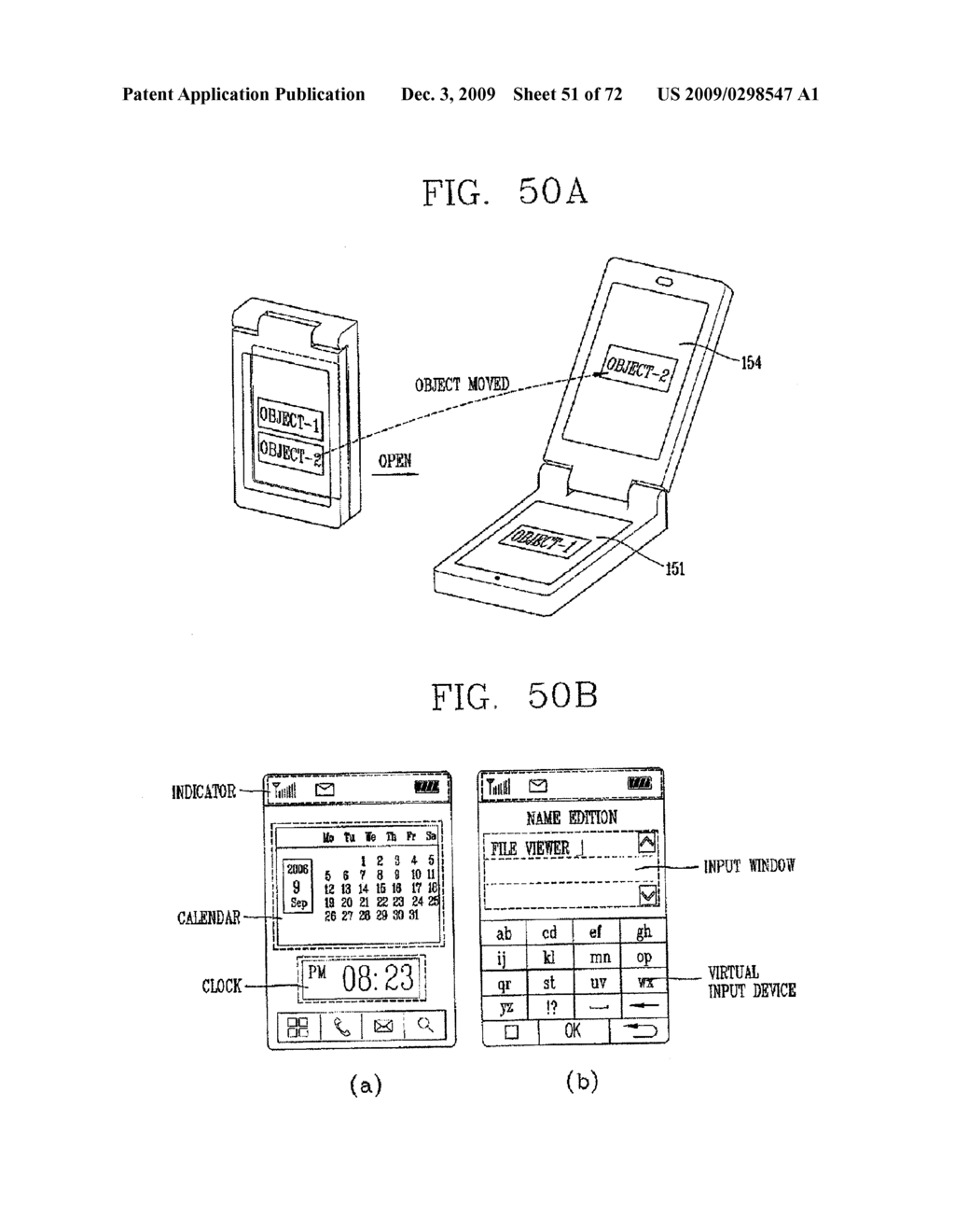 MOBILE TERMINAL AND DISPLAY CONTROL METHOD THEREOF - diagram, schematic, and image 52