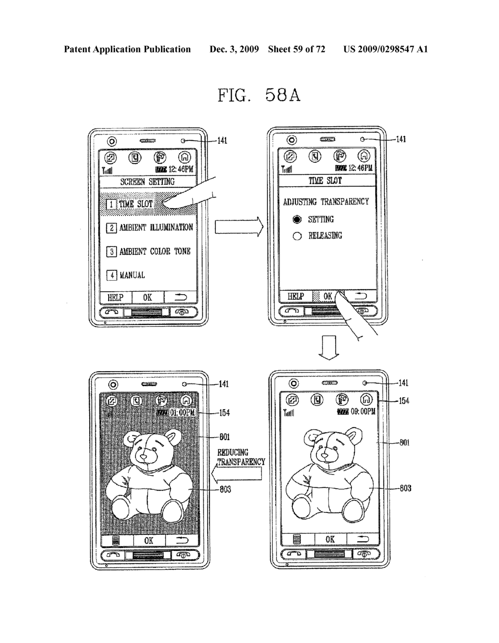 MOBILE TERMINAL AND DISPLAY CONTROL METHOD THEREOF - diagram, schematic, and image 60