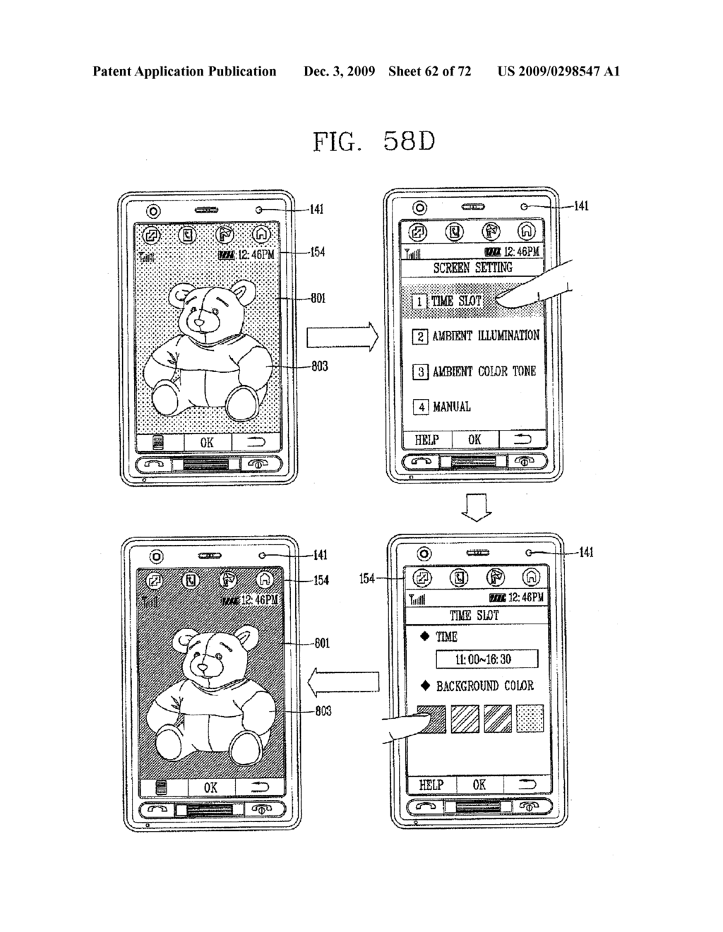 MOBILE TERMINAL AND DISPLAY CONTROL METHOD THEREOF - diagram, schematic, and image 63