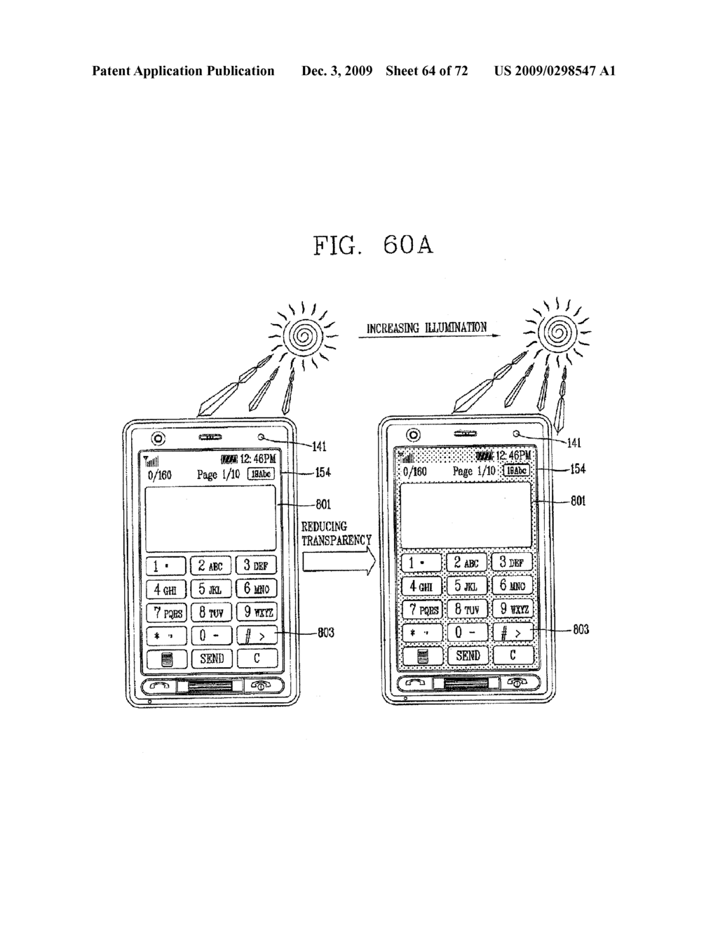 MOBILE TERMINAL AND DISPLAY CONTROL METHOD THEREOF - diagram, schematic, and image 65