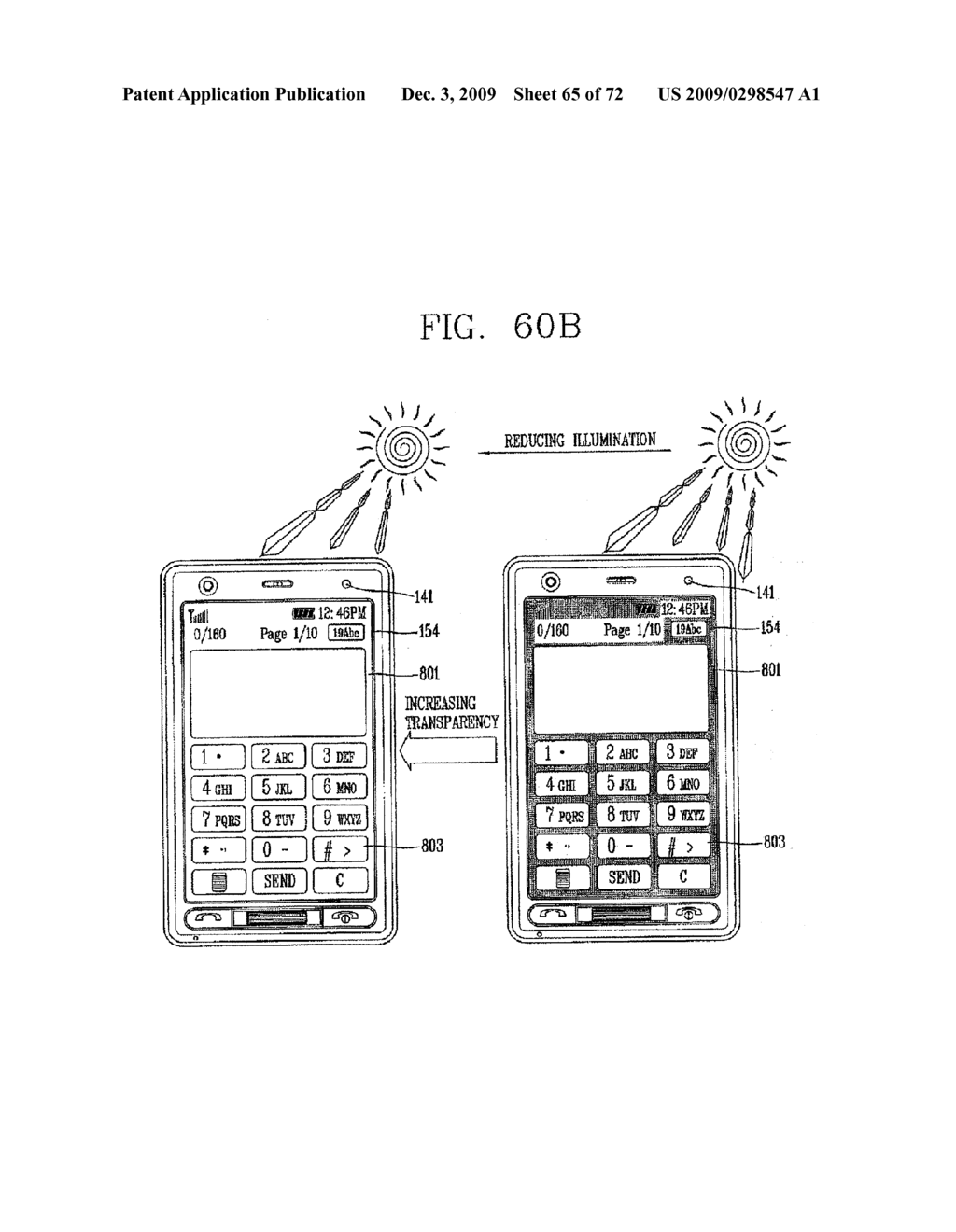 MOBILE TERMINAL AND DISPLAY CONTROL METHOD THEREOF - diagram, schematic, and image 66