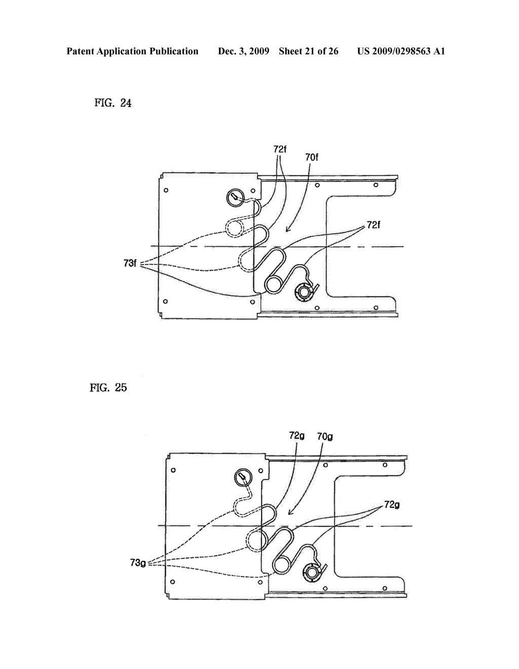 SLIDING MECHANISM WITH UNDULATING SPRING FOR USE IN HANDHELD ELECTRONIC DEVICES - diagram, schematic, and image 22