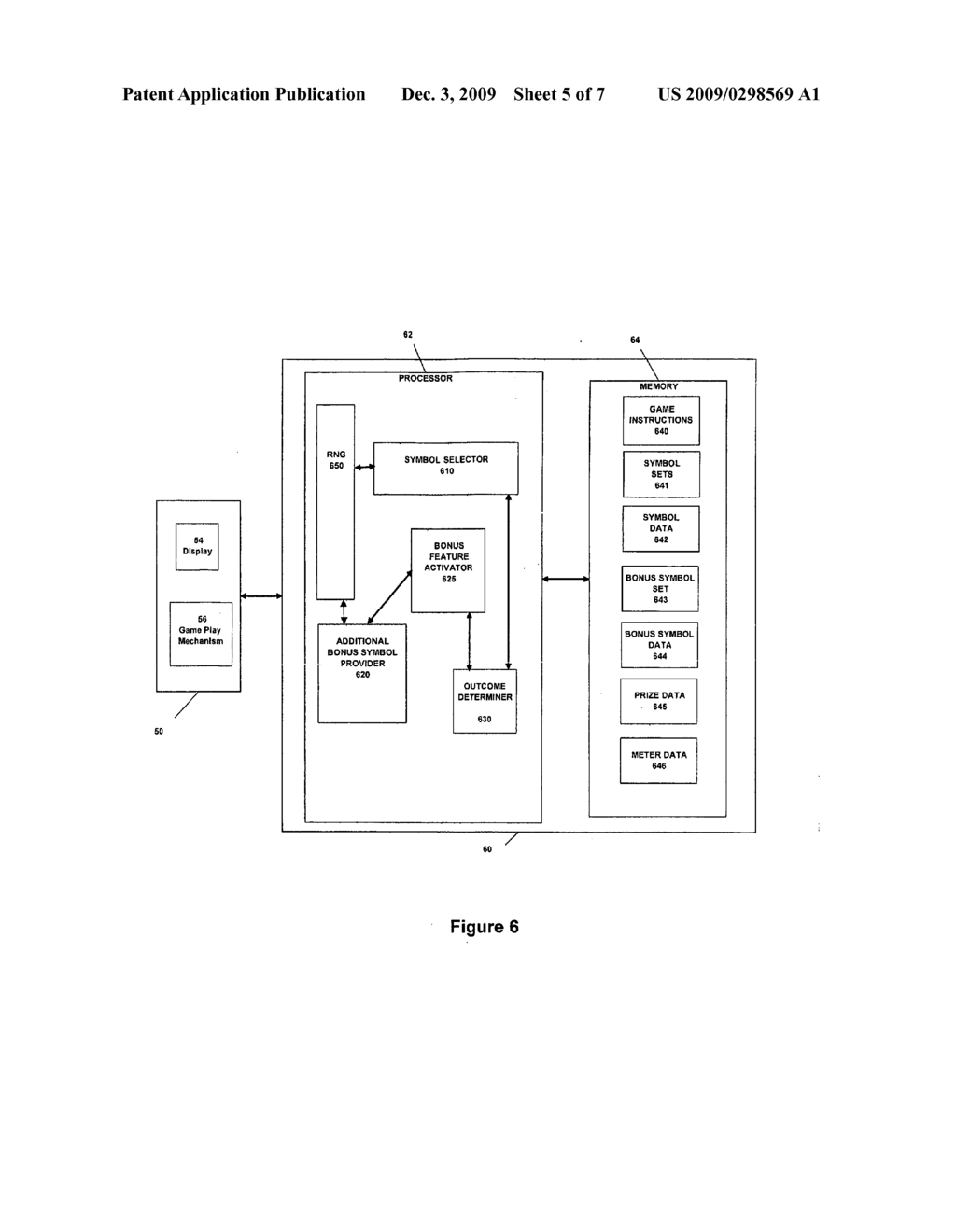 Method of Gaming, A Gaming System and a Game Controller - diagram, schematic, and image 06