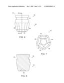 Golf Club Head and Removable Weight diagram and image