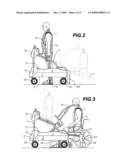 POWERED MOBILE LIFTING, GAIT TRAINING AND OMNIDIRECTIONAL ROLLING APPARATUS AND METHOD diagram and image