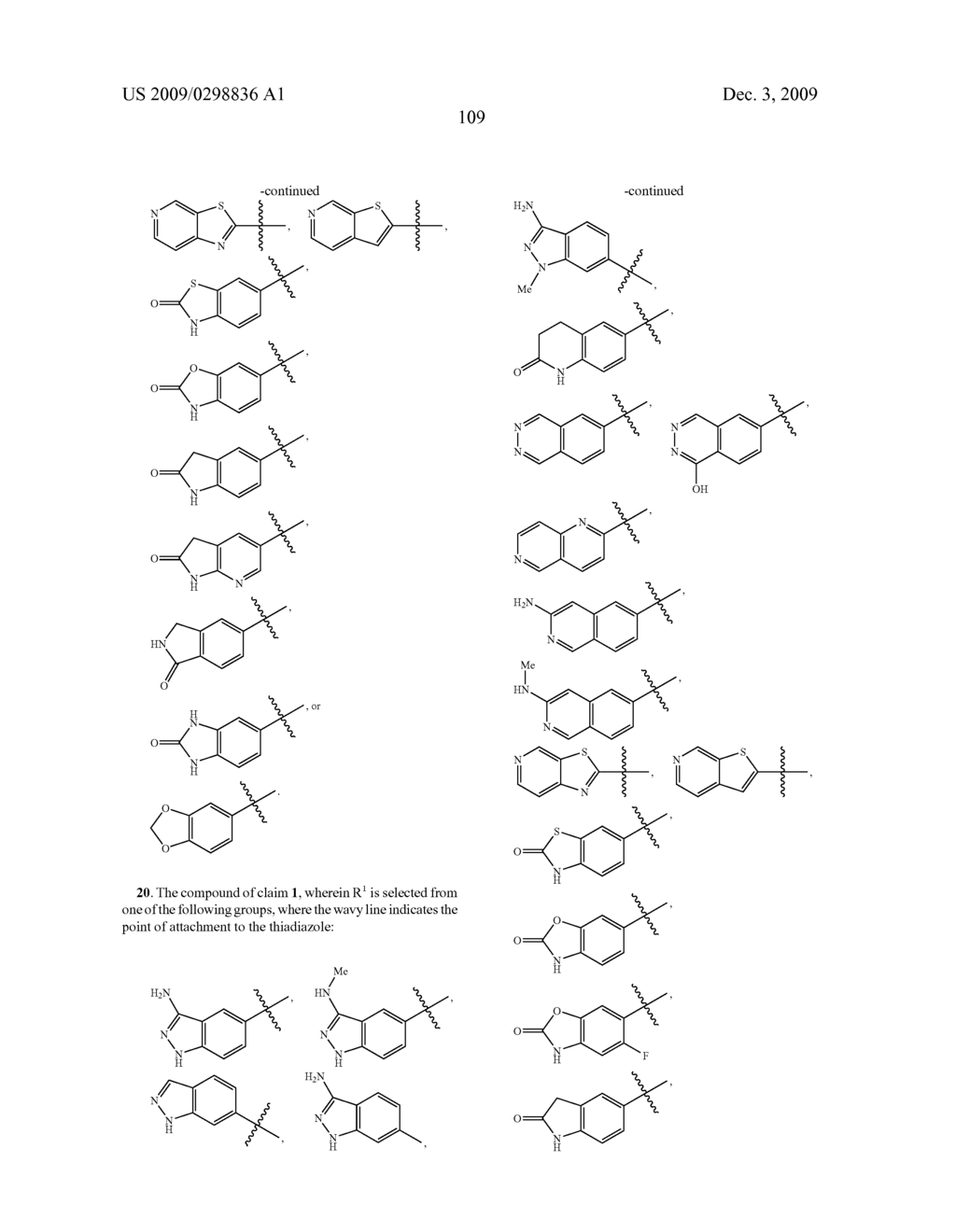 Thiadiazole modulators of PKB - diagram, schematic, and image 110