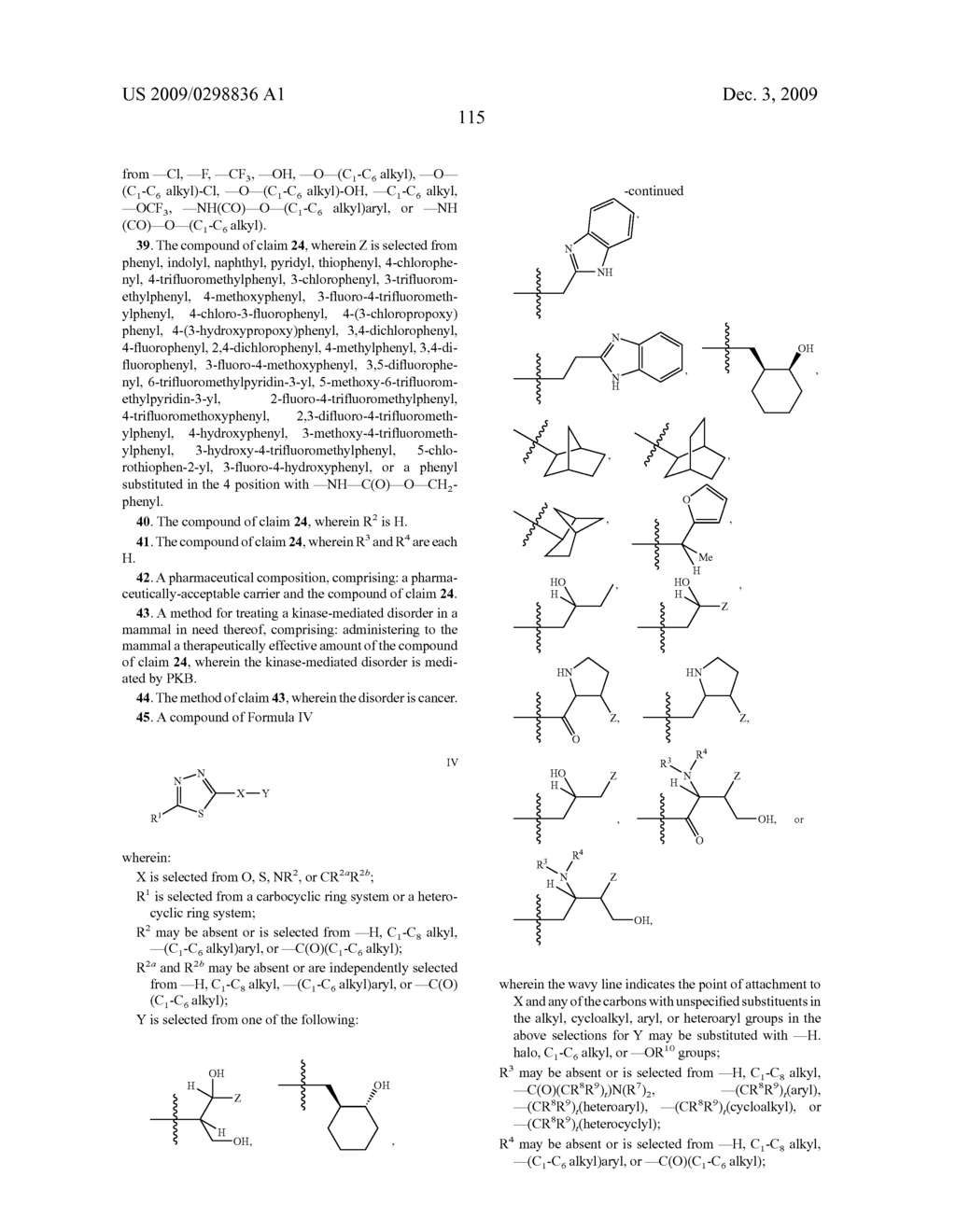 Thiadiazole modulators of PKB - diagram, schematic, and image 116