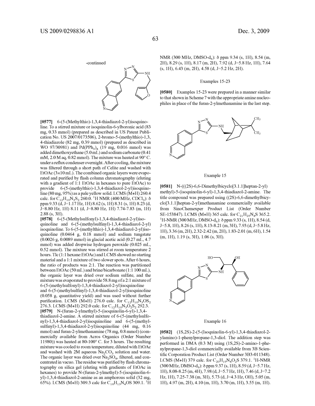 Thiadiazole modulators of PKB - diagram, schematic, and image 64