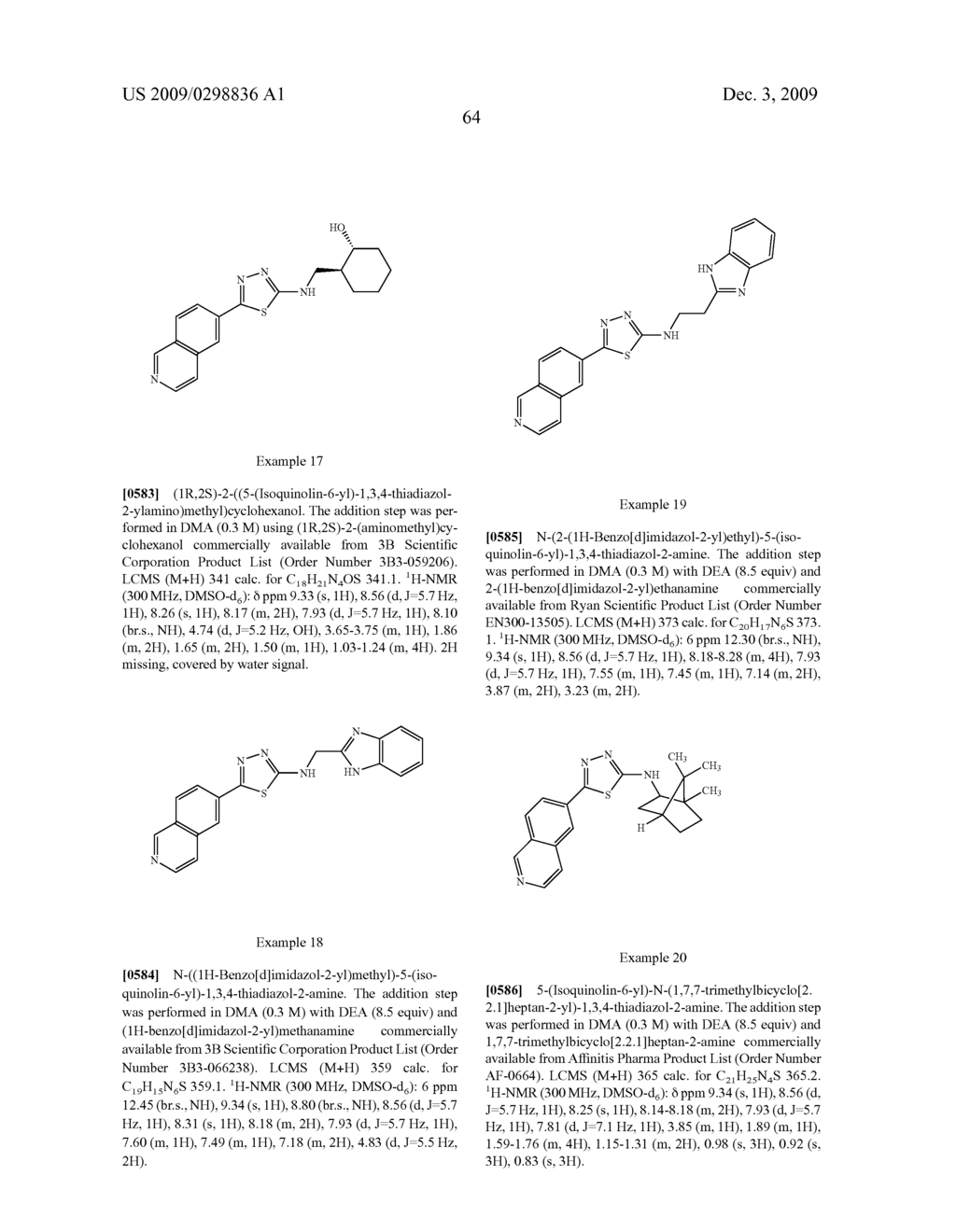 Thiadiazole modulators of PKB - diagram, schematic, and image 65