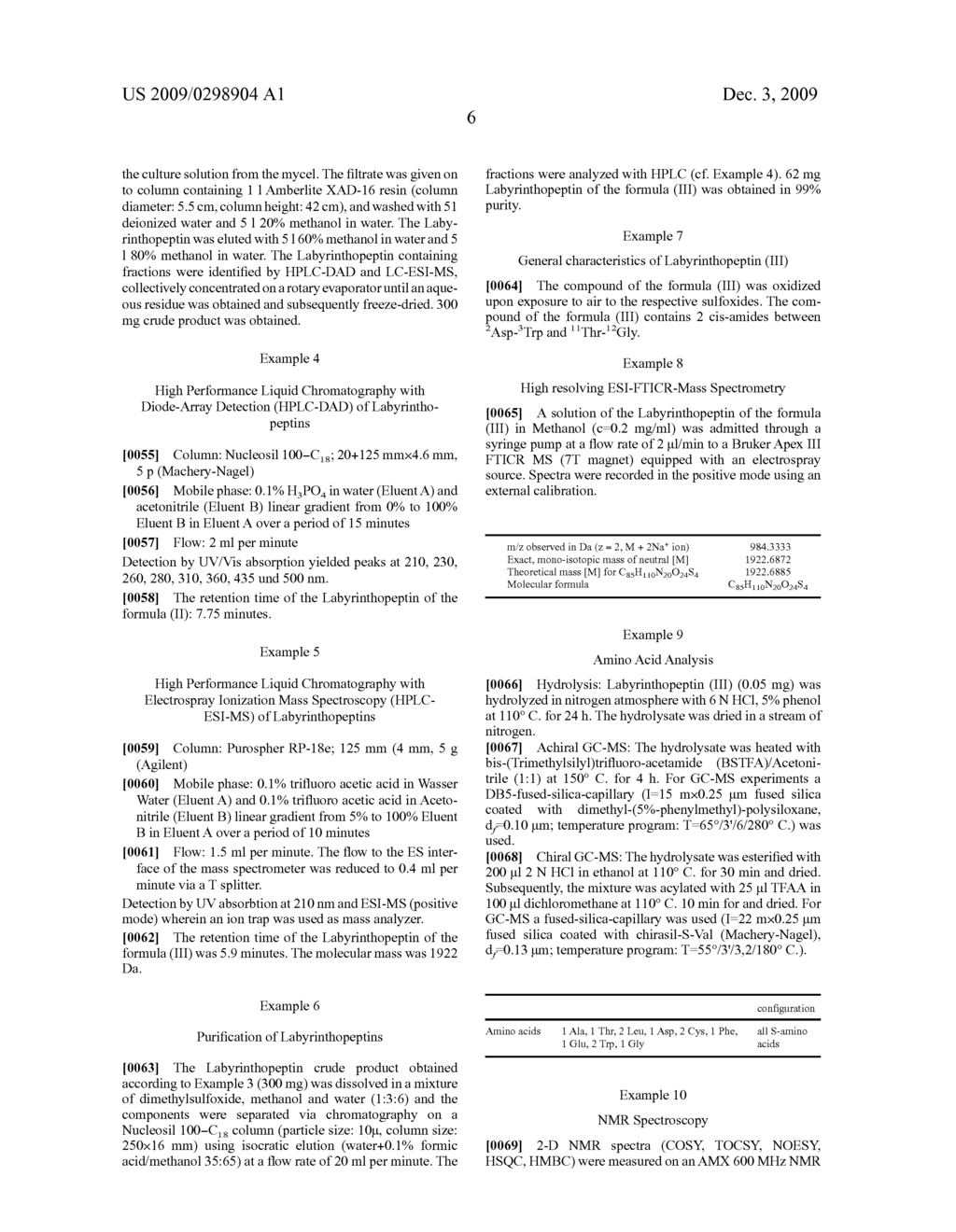 NOVEL PEPTIDES FROM ACTINOMADURA NAMIBIENSIS - diagram, schematic, and image 07