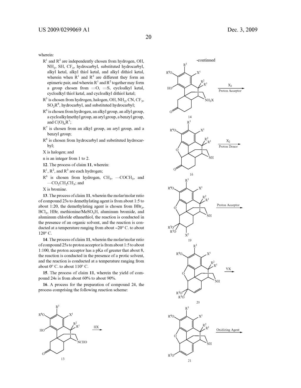 Processes and Compounds for the Preparation of Normorphinans - diagram, schematic, and image 21