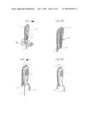 Needle protective device for subcutaneous sensors diagram and image