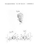 Needle protective device for subcutaneous sensors diagram and image