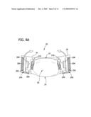 PERSONAL WEAR ABSORBENT ARTICLE WITH WAIST ADJUSTMENT TAB diagram and image