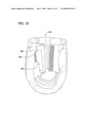 PERSONAL WEAR ABSORBENT ARTICLE WITH TAB diagram and image