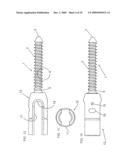 PEDICULAR PERCUTANEOUS MINIMALLY INVASIVE SCREW diagram and image