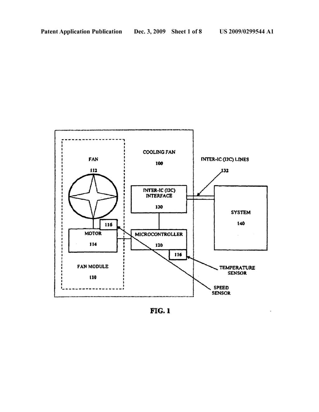 System and method for fan tray control and monitoring system - diagram, schematic, and image 02