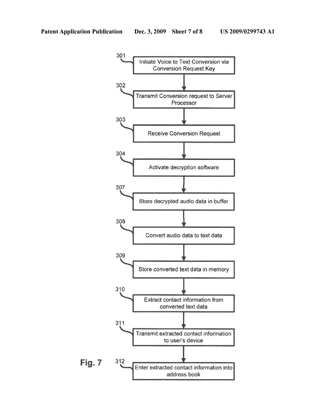 METHOD AND SYSTEM FOR TRANSCRIBING TELEPHONE CONVERSATION TO TEXT - diagram, schematic, and image 08