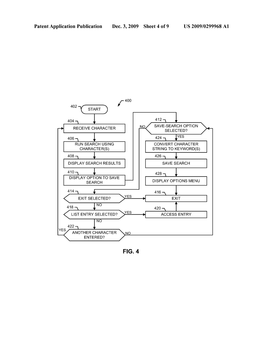 METHODS AND APPARATUS TO SAVE SEARCH DATA - diagram, schematic, and image 05