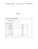 INFORMATION PROCESSING APPARATUS, FULL TEXT RETRIEVAL METHOD, AND COMPUTER-READABLE ENCODING MEDIUM RECORDED WITH A COMPUTER PROGRAM THEREOF diagram and image