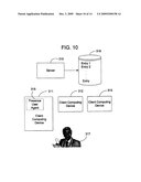 METHOD AND SYSTEM FOR SUPPORTING THE COMMUNICATION OF PRESENCE INFORMATION AMONG COMPUTING DEVICES OF A NETWORK diagram and image