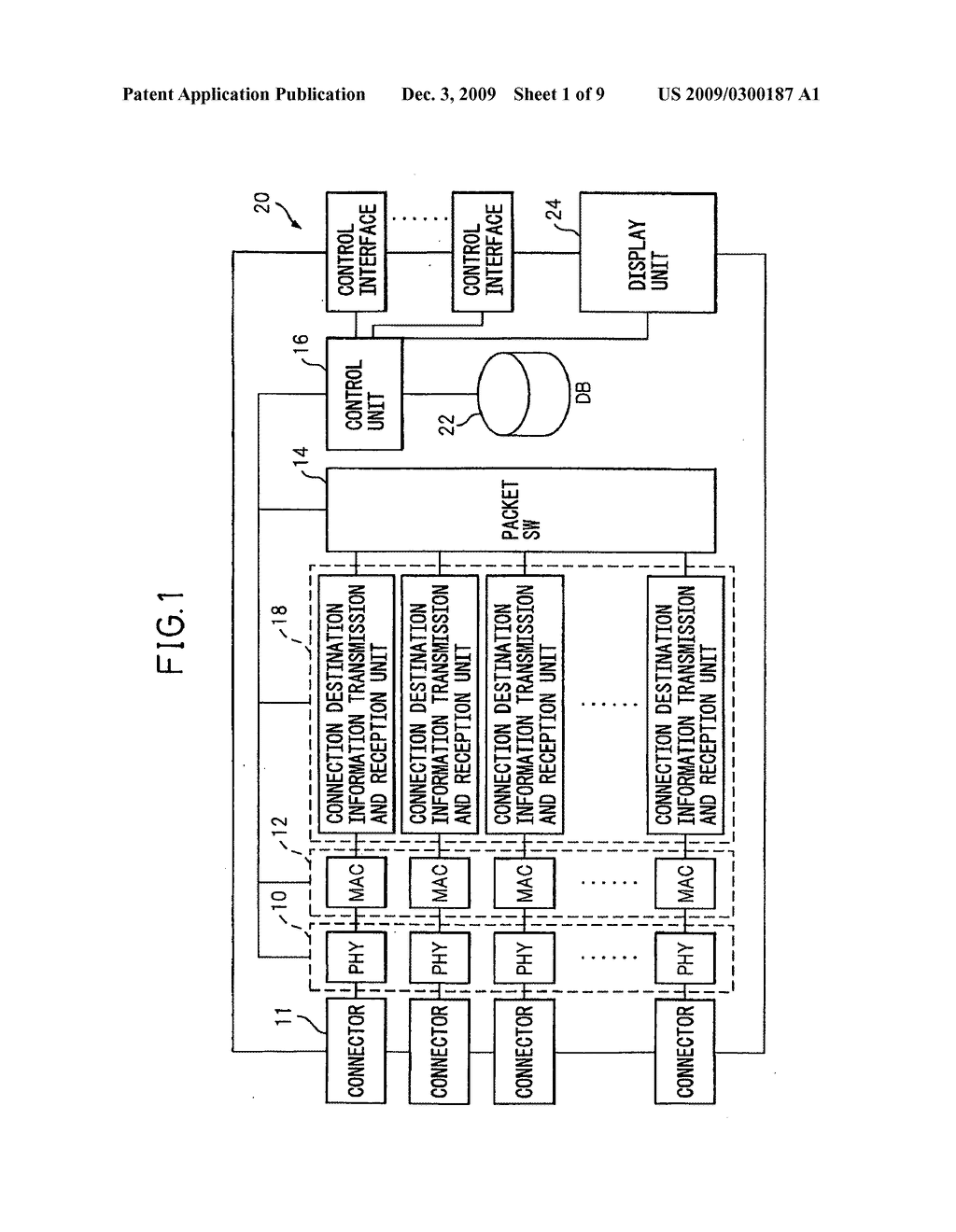 Transmission device having connection confirmation function - diagram, schematic, and image 02