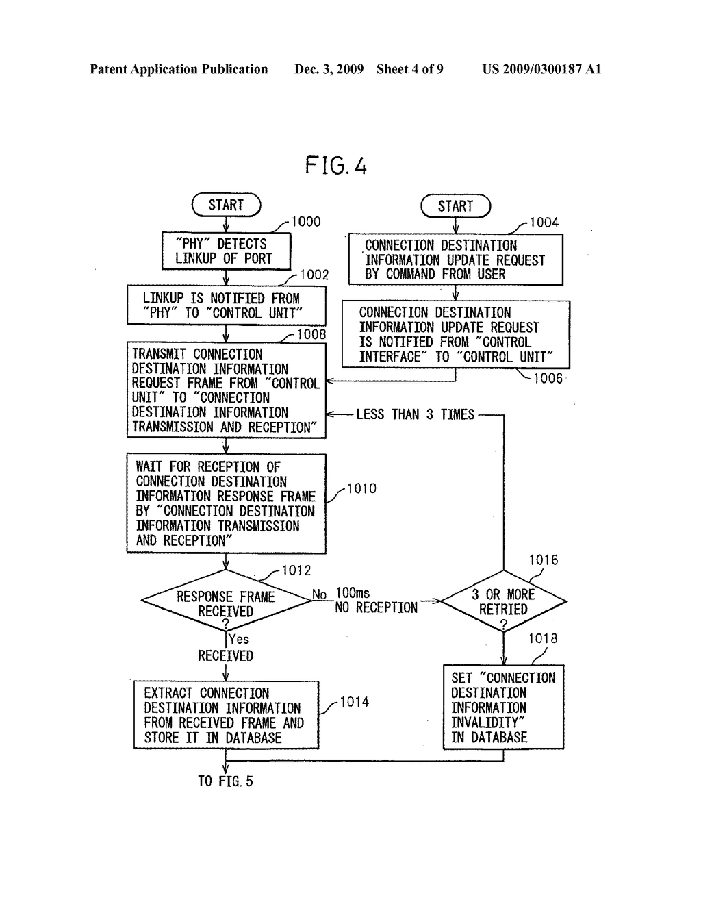 Transmission device having connection confirmation function - diagram, schematic, and image 05