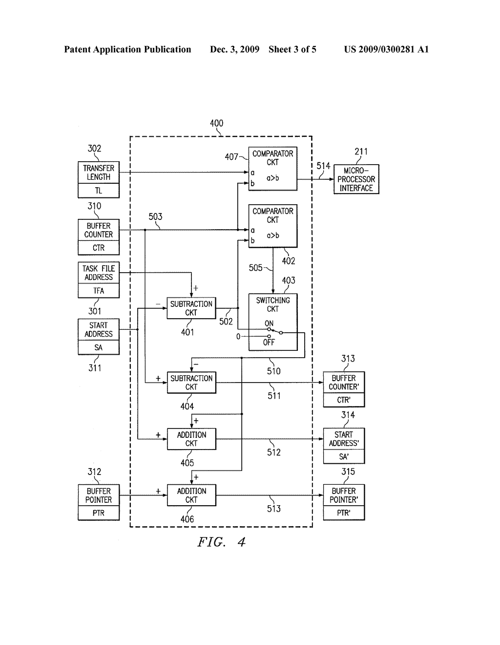 Disk Controller Providing for the Auto-Transfer of Host-Requested-Data from a Cache Memory within a Disk Memory System - diagram, schematic, and image 04