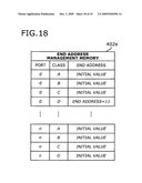 Communication apparatus with data discard functions and control method therefor diagram and image