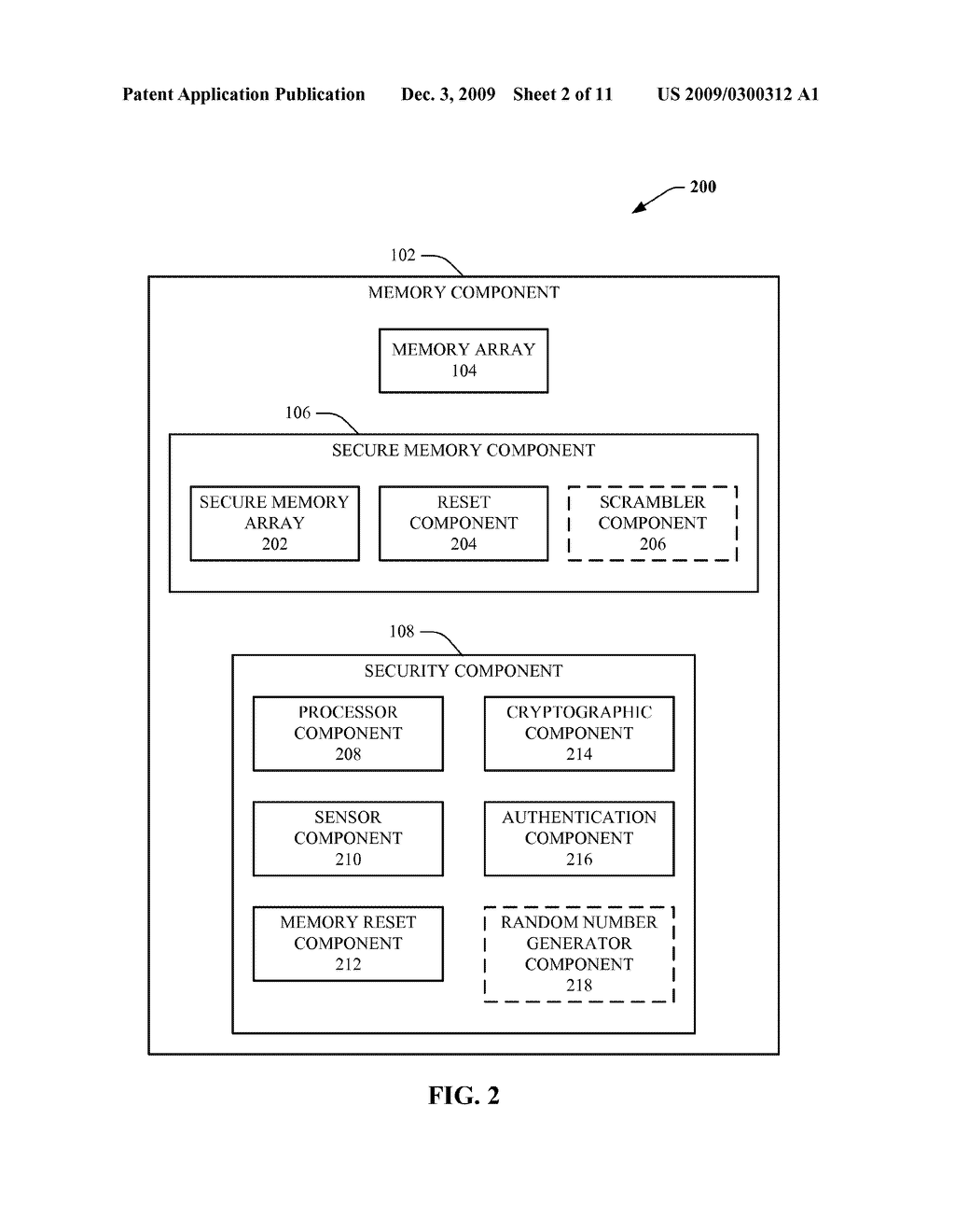 INSTANT HARDWARE ERASE FOR CONTENT RESET AND PSEUDO-RANDOM NUMBER GENERATION - diagram, schematic, and image 03