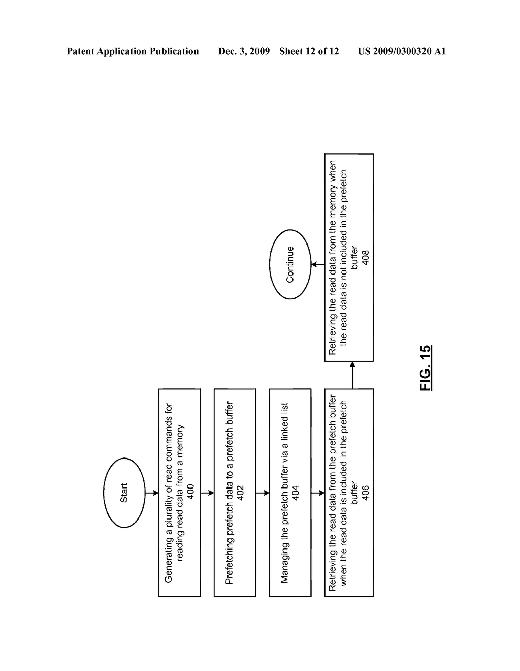 PROCESSING SYSTEM WITH LINKED-LIST BASED PREFETCH BUFFER AND METHODS FOR USE THEREWITH - diagram, schematic, and image 13