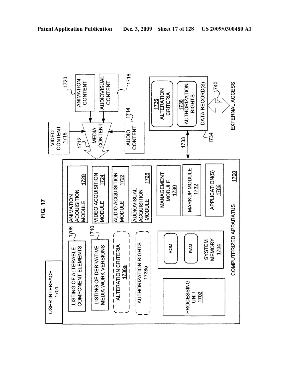 Media segment alteration with embedded markup identifier - diagram, schematic, and image 19