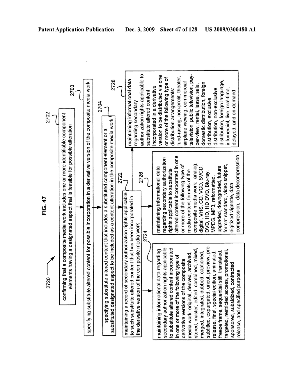 Media segment alteration with embedded markup identifier - diagram, schematic, and image 49